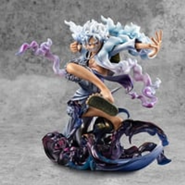 One Piece - Monkey D. Luffy Gear Five Wa-MaximumPortrait.Of.Pirates Figure | Crunchyroll store