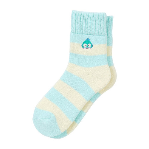 Hangyodon Cozy Cuff Striped Lounge Socks | Default Title