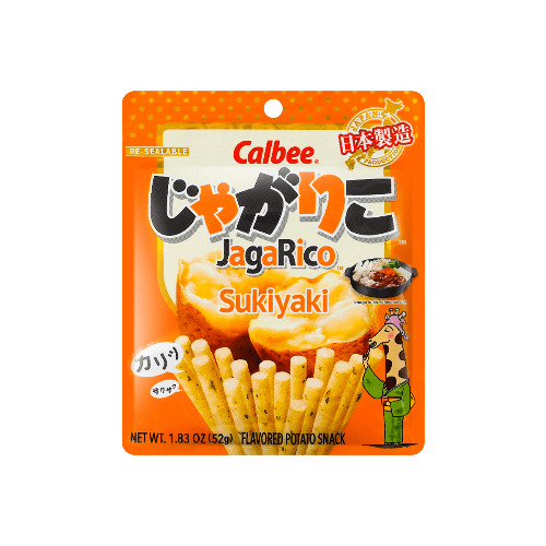JagaRico Potato Sticks Sukiyaki Flavor,  1.83oz - Sukiyaki Flavor