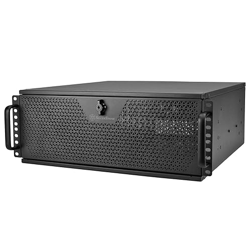 SilverStone Technology RM44 4U Rackmount Server Chassis with Enhanced Liquid Cooling Capability (up to 360mm Radiator), SST-RM44 - 4U - Server Chassis