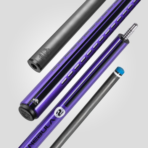 Nebula 2 Pool Cue - Amethyst Purple | 12.4 mm