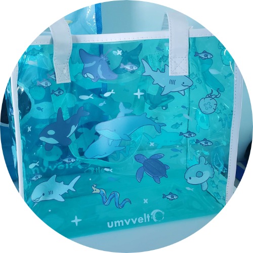 Clear Aquarium Tote Bag