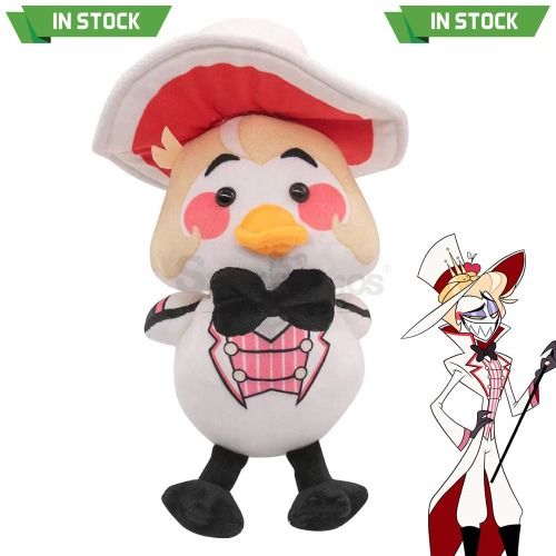 【In Stock】Anime Hazbin Hotel Cosplay Duck Lucifer Morning Star Doll Cosplay Props | Default Title
