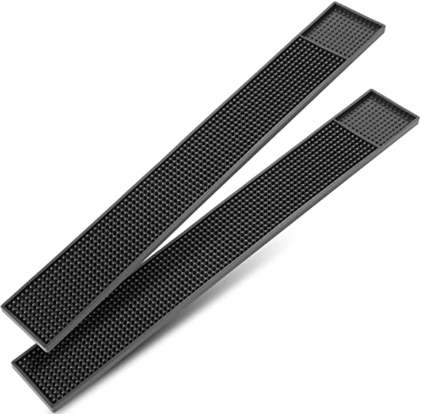 Throne ThingThing62 Facmogu 2PCS Rubber Bar Mats, Coffee Bar