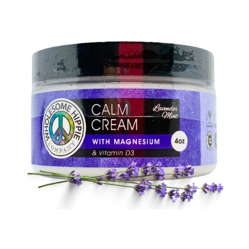 Calm Cream with Magnesium & Vitamin D3 4oz - Lavender | Default Title