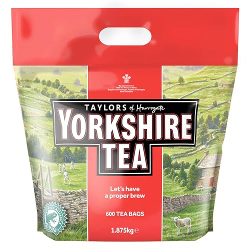 Yorkshire Tea 600 Tea Bags 1.875 Kg