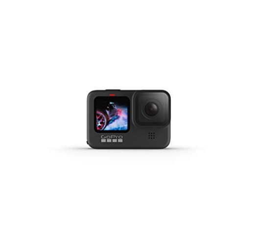 GoPro HERO9 Black - Waterproof Action Camera with Front LCD and Touch Rear Screens, 5K Ultra HD Video, 20MP Photos, 1080p Live Streaming, Webcam, Stabilization - HERO9 Black