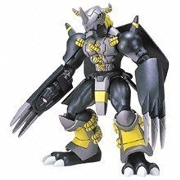 Digimon Black Wargreymon Plastic Model Japan
