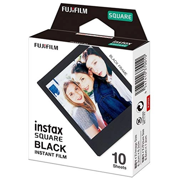 Fujifilm Instax Square Black Film - 10 Exposures