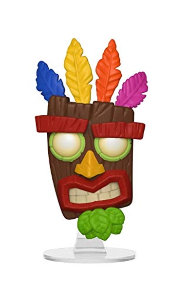 Games: Crash Bandicoot - Aku Aku Collectible Figure, Multicolor
