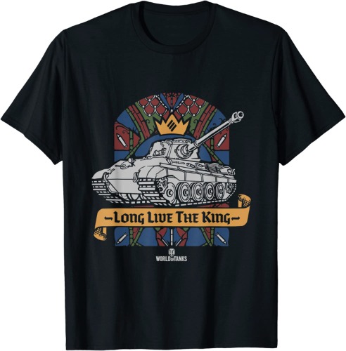 World of Tanks King Tiger "Long Live the King" T-Shirt
