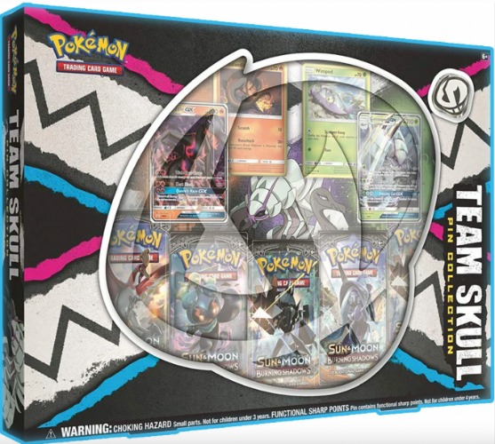 Pokemon Box Set - Team Skull Pin Collection