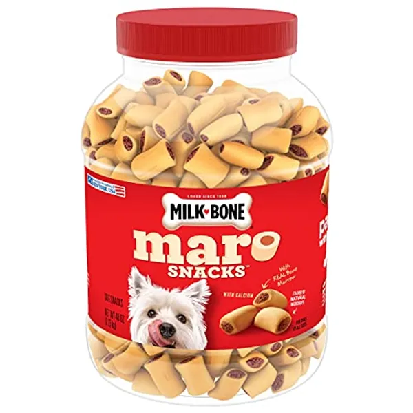 Milk-Bone MaroSnacks Dog Treats, Beef, 40 Ounce