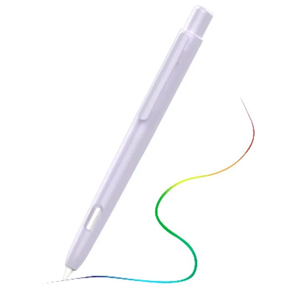 MoKo Holder Case Compatible with Apple Pencil 2nd Generation, Retractable PC Pen Cover with Sturdy Clip for iPad Air 4th Gen, iPad Pro 11/Pro 12.9 2021/2020, iPad Mini 6 2021, Taro Purple