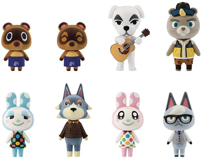 Shokugan - Animal Crossing: New Horizons Tomodachi Doll Vol 2 (Set), Bandai Shokugan