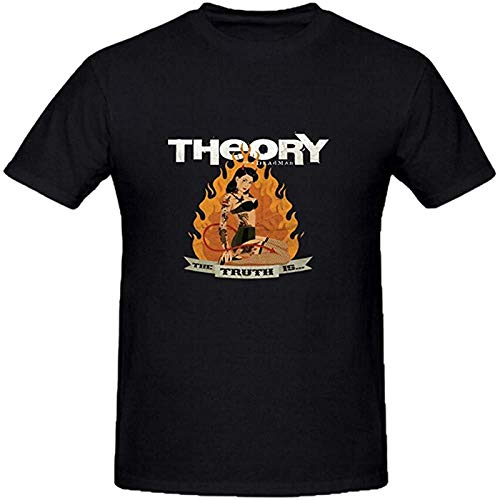 Theory of A Deadman The Truth is Funny Tee Shirts for Men - XL - Black