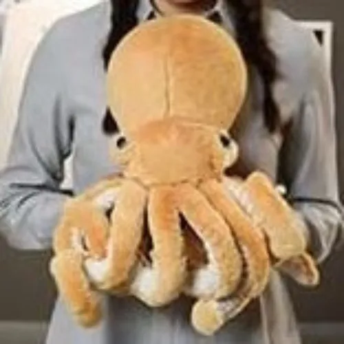 Octopus Stuffed Animals Octopus Plush Doll Toys Octopus Stuffed Toys Gift for Kids and Lovers for Birthday, Christmas, Valentine's Day (17.7-inch Black) - Black - 17.7-Inch