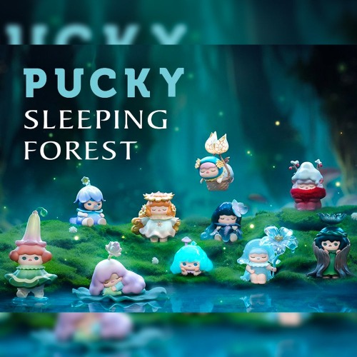 Pucky Sleeping Forest Series Blind Box by POP MART - Single Blind Box