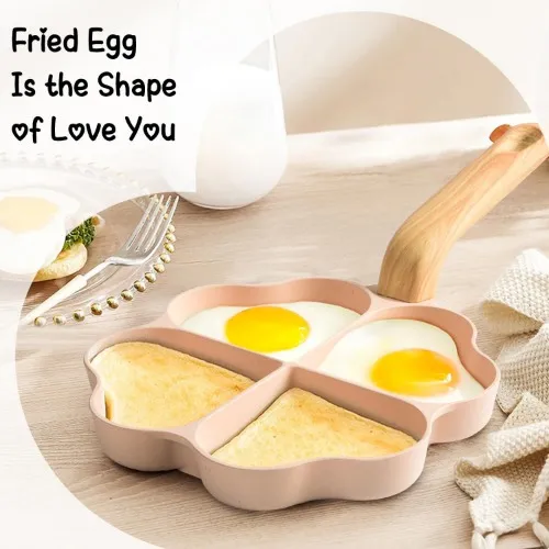 Heart Shape Egg Pan Non-Stick