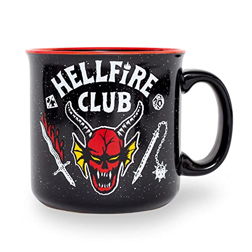 Stranger Things Hellfire Club Ceramic Camper Mug