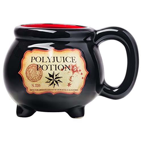 Harry Potter Polyjuice Potion Cauldron 3D Sculpted Ceramic Coffee Mug