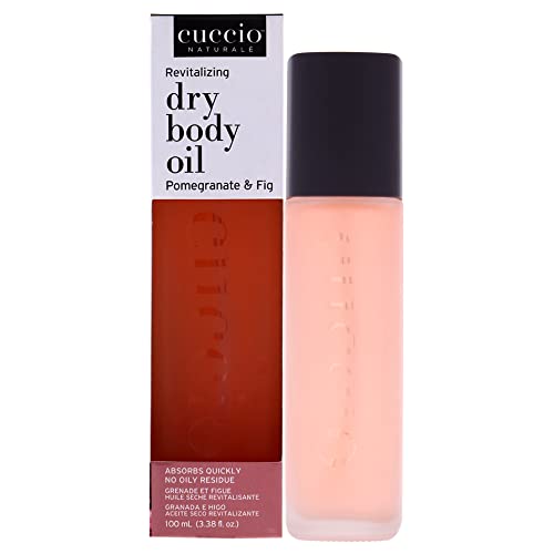 Revitalizing Dry Body Oil - Pomegranate and Fig by Cuccio Naturale for Unisex - 3.38 oz Oil - Pomegranate