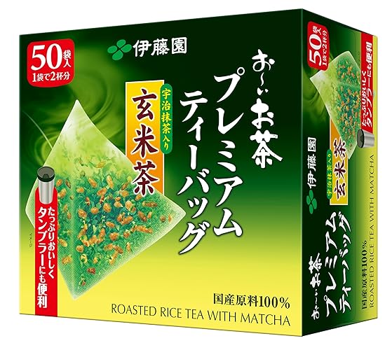 Itoen Japanese Tea ITO EN premium tea bag tea containing brown rice tea 50 bags