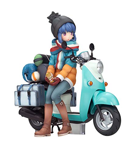 Yuru Camp△ - Shima Rin - 1/10 - with Scooter (Alter) - Brand New