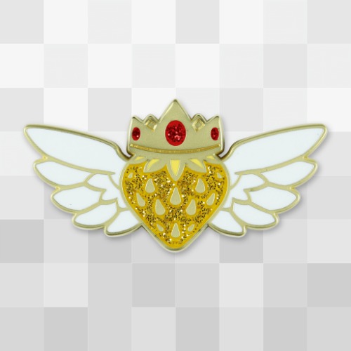 Golden Strawberry Pin | Default Title
