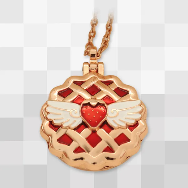 Strawberry Pie Mirror Locket | Default Title