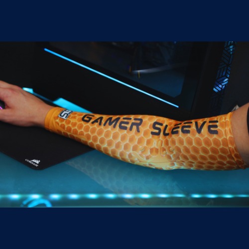 Honey - Large / "Gamer Sleeve" on arm