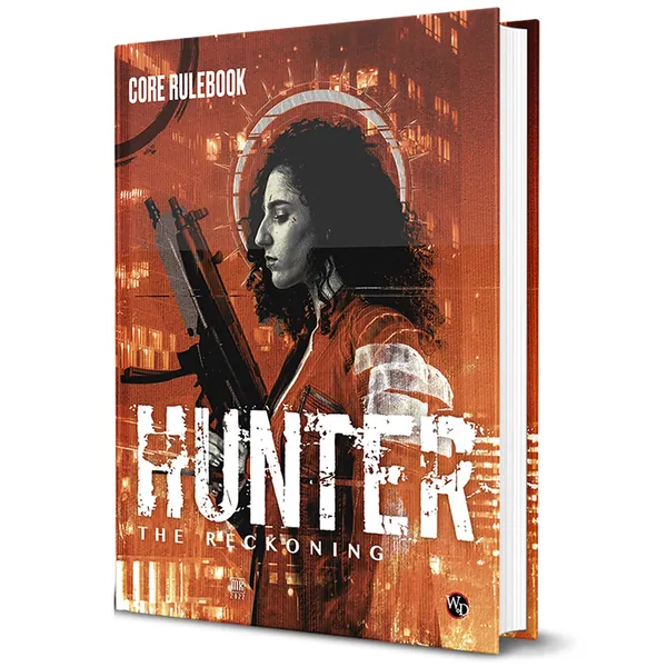 Hunter: The Reckoning 5th Edition Roleplaying Game Core Rulebook. Hardback Full Color RPG Book - 