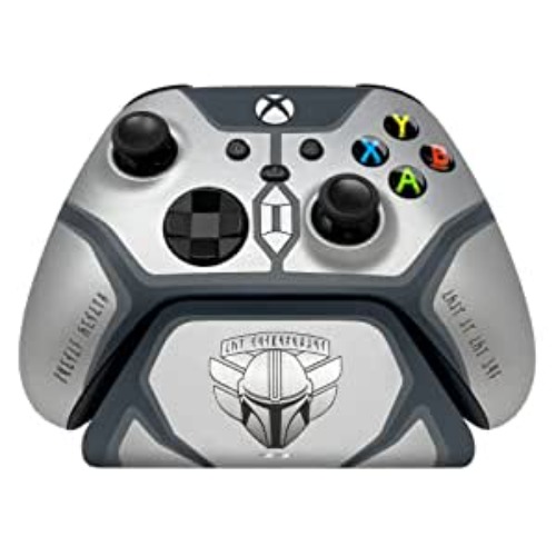 Razer Limited Edition Mandalorian Wireless Pro Controller & Quick Charging Stand Bundle for Xbox Series X|S, Xbox One: Impulse Triggers - Textured Grips - 12hr Battery Life - Magnetic Secure Charging - Mandalorian