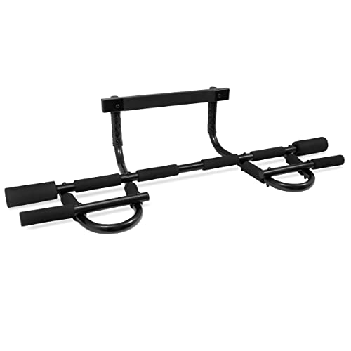 ProsourceFit Multi-Grip Chin-Up and Pull-Up Bar Heavy Duty Doorway Trainer for Home Gym - Multi Grip