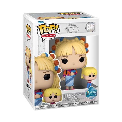 Funko Pop! & Buddy: Disney 100 - Lizzie McGuire, Lizzie with Monologue Lizzie