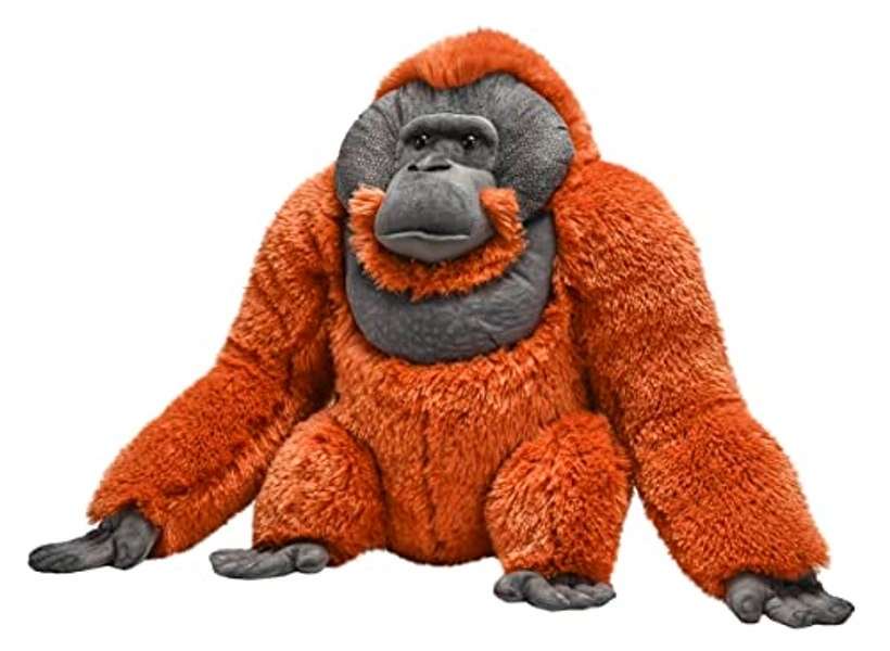 WILD REPUBLIC Artist Collection, Male Orangutan Baby, Gift for Kids, 15 inches, Plush Toy, Fill is Spun Recycled Water Bottles