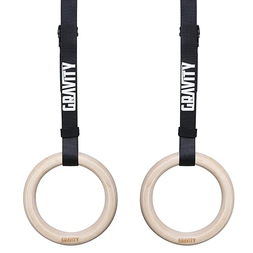 Gravity Fitness wooden Gymnastic Rings - 32mm