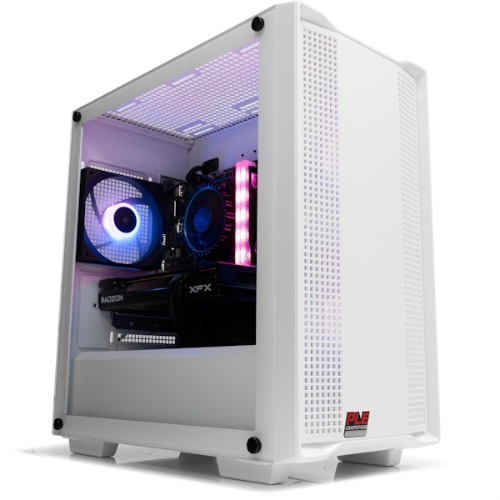 PLE Quartz RX 7600 Prebuilt Ready To Go Gaming PC