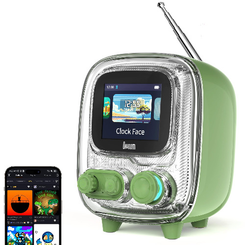 Divoom Tiivoo-2 Photo Album & Bluetooth Speaker | Vintage Green