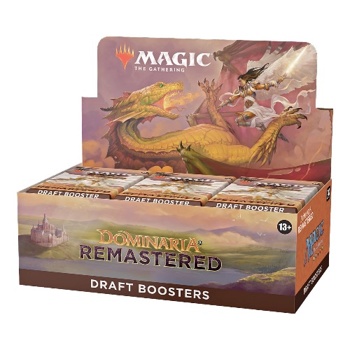 Magic: The Gathering Dominaria Remastered Draft Booster Box | 36 Packs (540 Magic Cards)