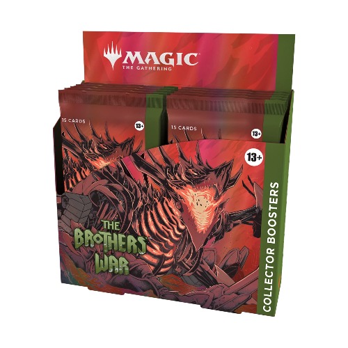 Magic: The Gathering The Brothers’ War Collector Booster Box | 12 Packs (180 Magic Cards) - 