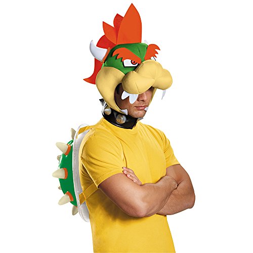 Disguise Adult Bowser Kit - One Size - Multi