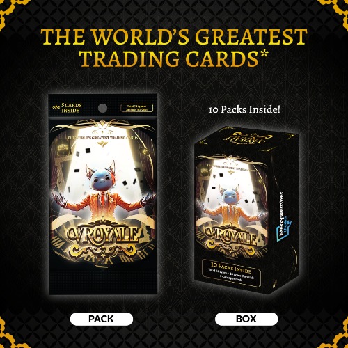 VROYALE Trading Card Game | 1 Box (10 packs)