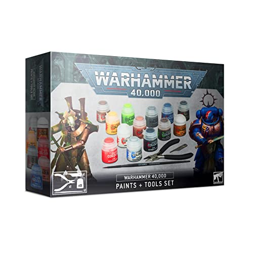 Warhammer 40k - Citadel Paint & Tools Set - Single