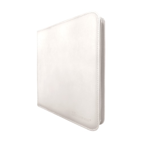 Vivid 12-Pocket Zippered PRO-Binder | White