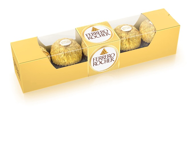 Ferrero Rocher Chocolate Gift Box, 12x 5 packs (60 total)