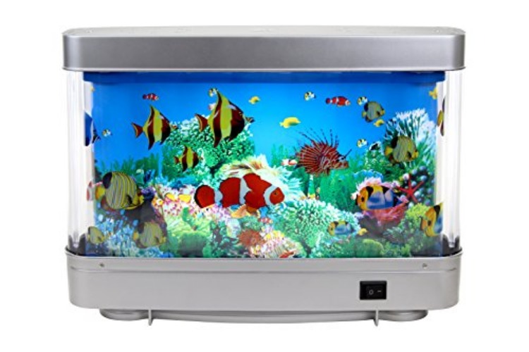 Lightahead Artificial Tropical Fish Decorative Sensory Aquarium Lamp Virtual Ocean in Motion (Marine Life A) - Marine Life A
