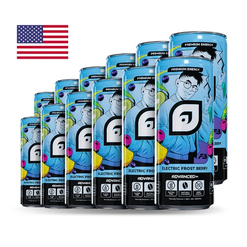 Frost Berry Premium Energy 12-Pack - Quick Ship™ (S&H FOR USA ONLY)