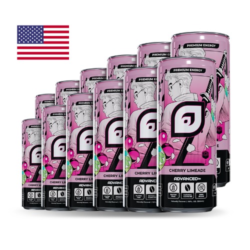 Cherry Limeade Premium Energy 12-Pack - Quick Ship™ (S&H FOR USA ONLY)