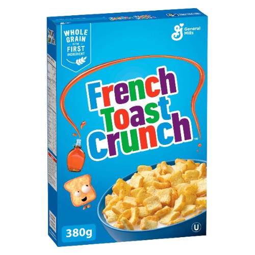French Toast Crunch Cereal, Cinnamon +Maple, 380 grams - 